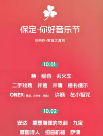 你好 保定 音乐节